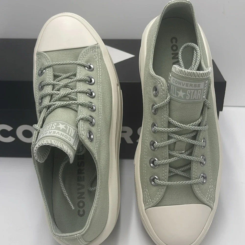 Converse WMNS A03558C CTAS MOVE OX SUMMIT SAGE/EGRET/SUMMIT PLATFORMS SNEAKERS